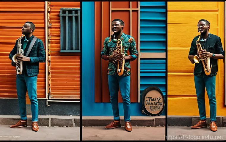 토고 유명 가수 및 음악가 - Here are three detailed image prompts in English, inspired by the Togolese music scene: