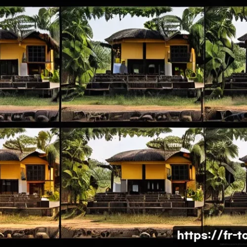 토고 vs 가나 생활비 비교 - Here are three detailed image generation prompts in English, designed to adhere to your essential gu...